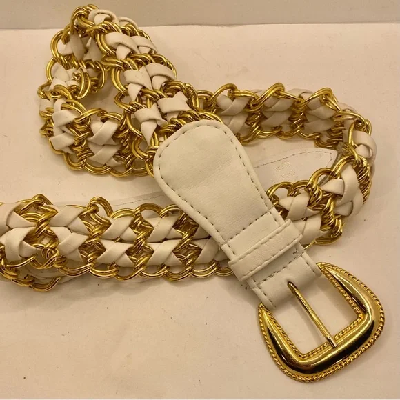 Accessories | Vintage Fashion Chain And Faux Leather Gold  display picture 1